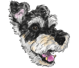 Smiley Schnauzers sticker #12552044