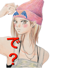 yurika manga sticker sticker #12566993