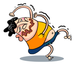 Fat boy x Naughty Girl sticker #12692976