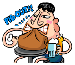 Fat boy x Naughty Girl sticker #12692977