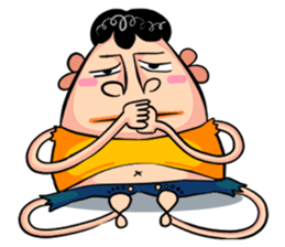 Fat boy x Naughty Girl sticker #12692980