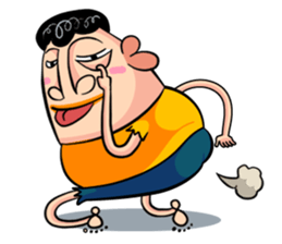 Fat boy x Naughty Girl sticker #12692983