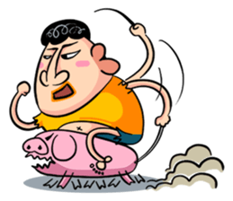 Fat boy x Naughty Girl sticker #12692986