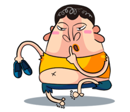 Fat boy x Naughty Girl sticker #12693001