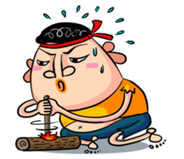 Fat boy x Naughty Girl sticker #12693002