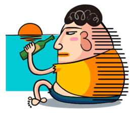 Fat boy x Naughty Girl sticker #12693003