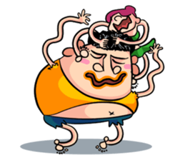 Fat boy x Naughty Girl sticker #12693006