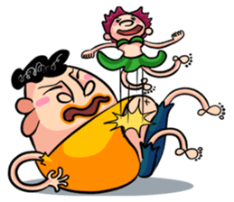Fat boy x Naughty Girl sticker #12693010