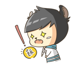 Curl cat sticker #12709898