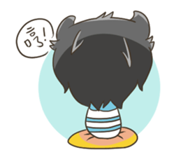 Curl cat sticker #12709912