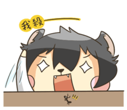 Curl cat sticker #12709928