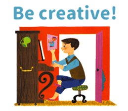 ALAIN GREE WORLD 5 sticker #12787818