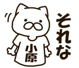 KOHARA-cat sticker #12799115