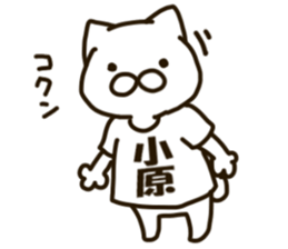 KOHARA-cat sticker #12799126