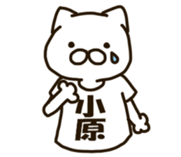 KOHARA-cat sticker #12799132