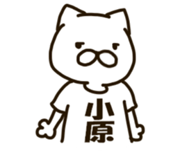 KOHARA-cat sticker #12799143