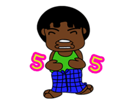 NayNum I-San Banna dukdik1 sticker #12943935