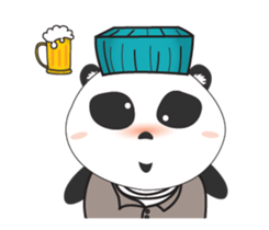 Simple is the VERY series: HeyHey Pandas sticker #12991375