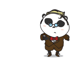 Simple is the VERY series: HeyHey Pandas sticker #12991377