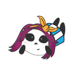 Simple is the VERY series: HeyHey Pandas sticker #12991383