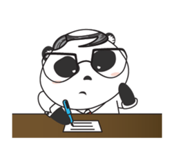 Simple is the VERY series: HeyHey Pandas sticker #12991385