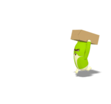 SUPER BANANA Caesar & Robin sticker #12991519