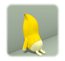 SUPER BANANA Caesar & Robin sticker #12991522