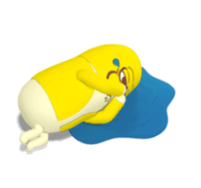 SUPER BANANA Caesar & Robin sticker #12991523