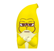 SUPER BANANA Caesar & Robin sticker #12991532