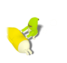 SUPER BANANA Caesar & Robin sticker #12991535