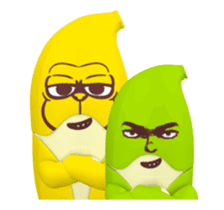 SUPER BANANA Caesar & Robin sticker #12991538