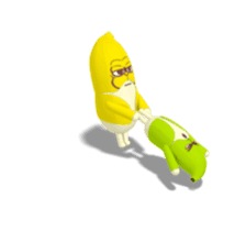 SUPER BANANA Caesar & Robin sticker #12991539