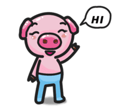 Monkey and Pig Nori AiKa 2 sticker #13008009