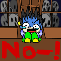 Do you believe in ghosts?Do not believe? sticker #13127623