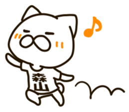 MORIYAMA-cat sticker #13200812