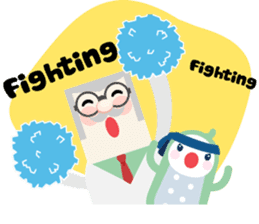 Dr. Gambac & Kamio Fin Stickers sticker #13221414