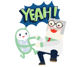 Dr. Gambac & Kamio Fin Stickers sticker #13221421