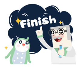 Dr. Gambac & Kamio Fin Stickers sticker #13221427