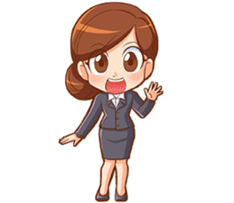 Amazing working woman sticker #13226505