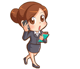 Amazing working woman sticker #13226508