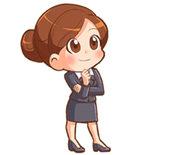 Amazing working woman sticker #13226509