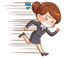 Amazing working woman sticker #13226512