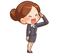 Amazing working woman sticker #13226513