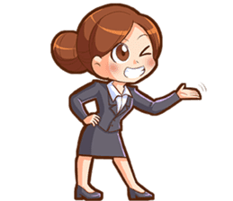 Amazing working woman sticker #13226518