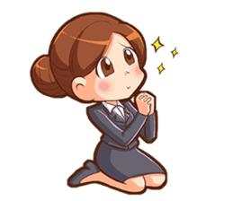 Amazing working woman sticker #13226519