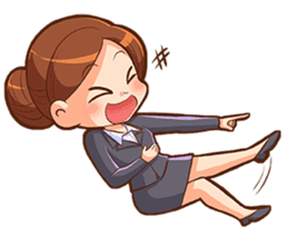 Amazing working woman sticker #13226520