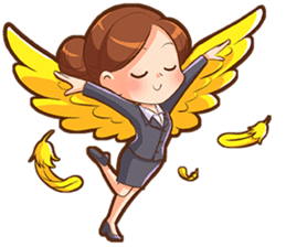 Amazing working woman sticker #13226522