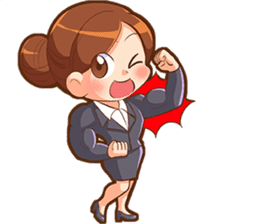 Amazing working woman sticker #13226523