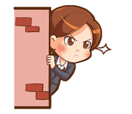 Amazing working woman sticker #13226527