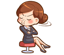 Amazing working woman sticker #13226529